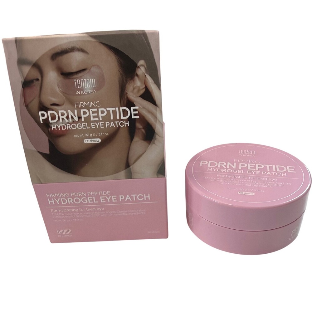 Tenzero Firming PDRN Peptide Hydrogel Eye Patch 60 Sheets Korean Skincare